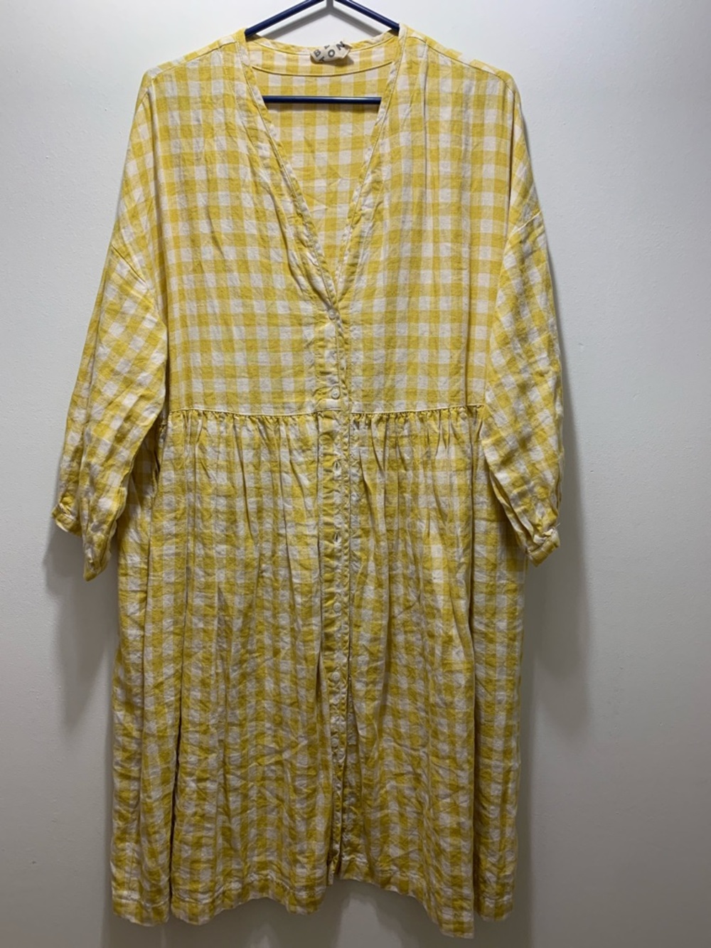 Beaton Linen House Dress - Picture 2 of 4